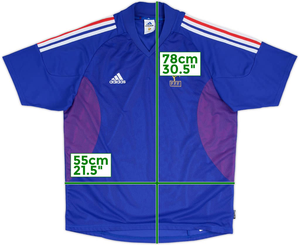 2002-04 France Home Shirt - 5/10 - (L)