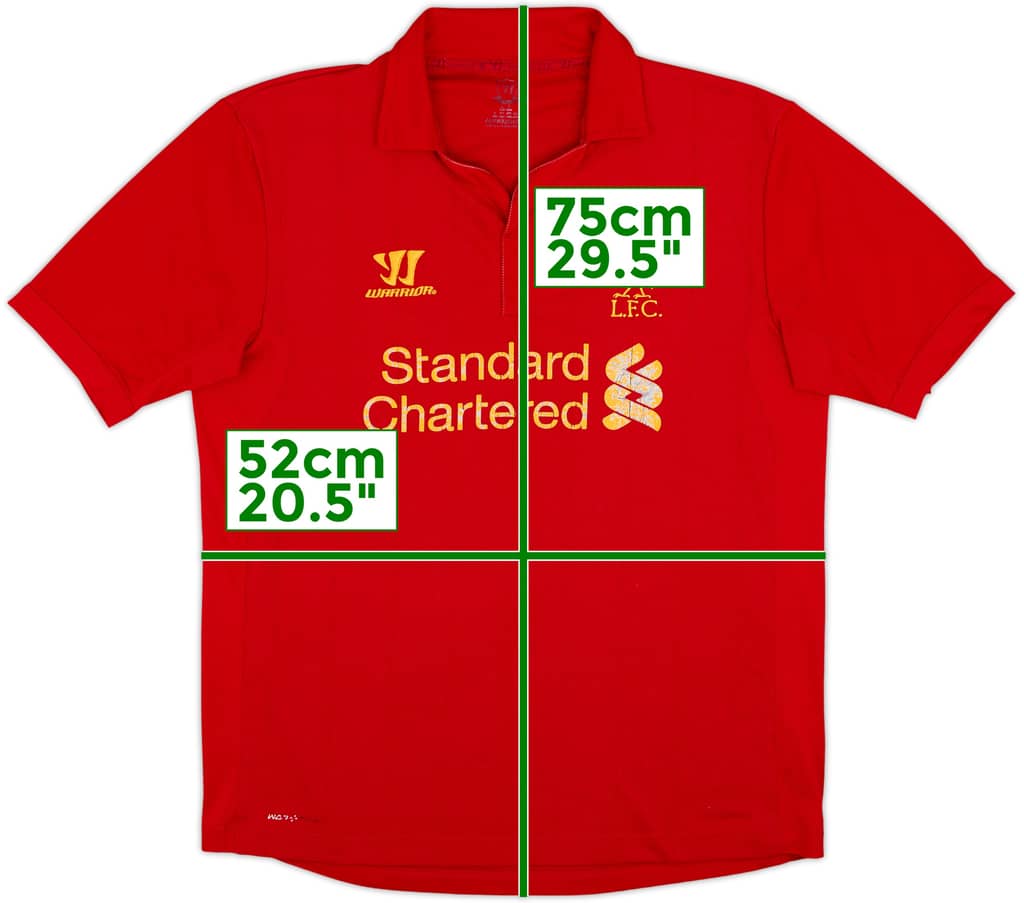 2012-13 Liverpool Home Shirt - 4/10 - (L)