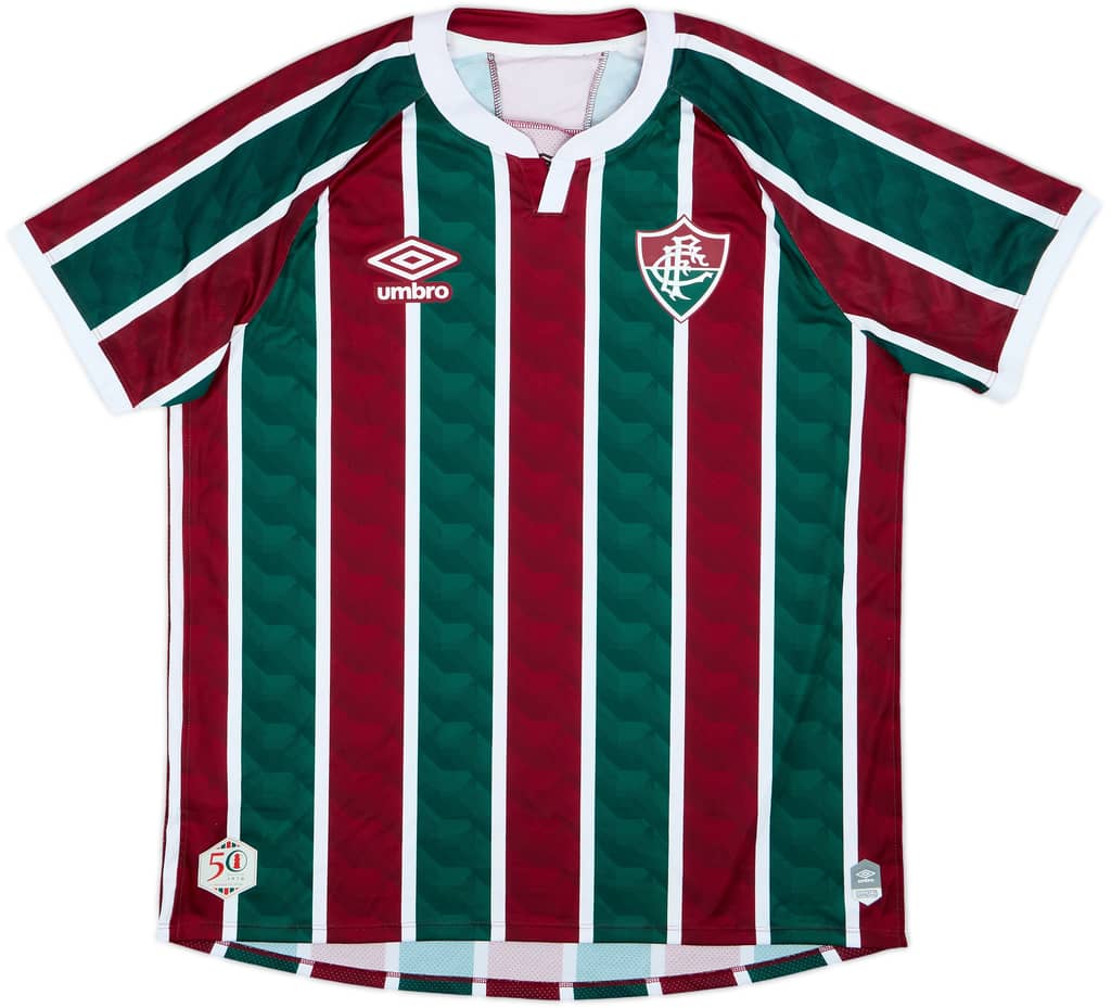 2020-21 Fluminense Home Shirt - 9/10 - (XL)