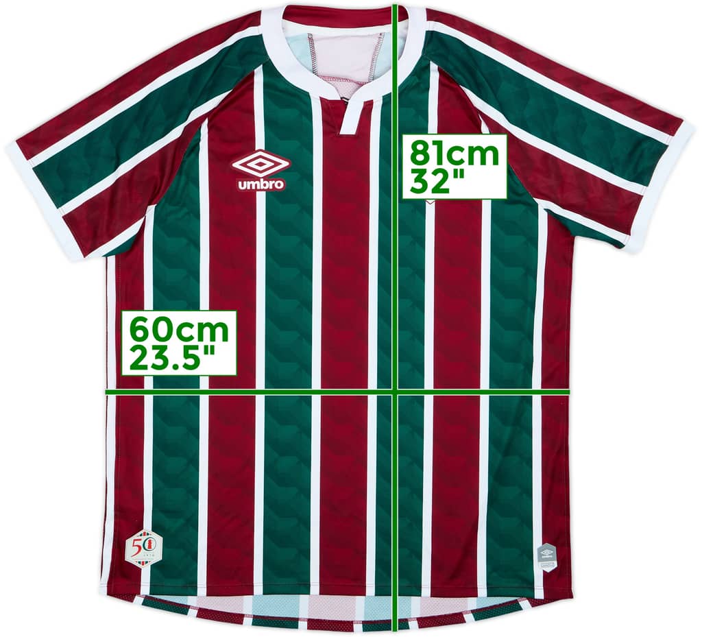 2020-21 Fluminense Home Shirt - 9/10 - (XL)