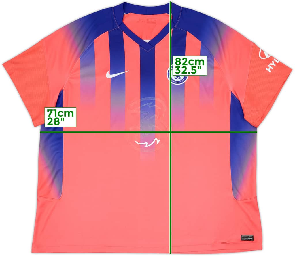 2020-21 Chelsea Third Shirt - 4/10 - (3XL)