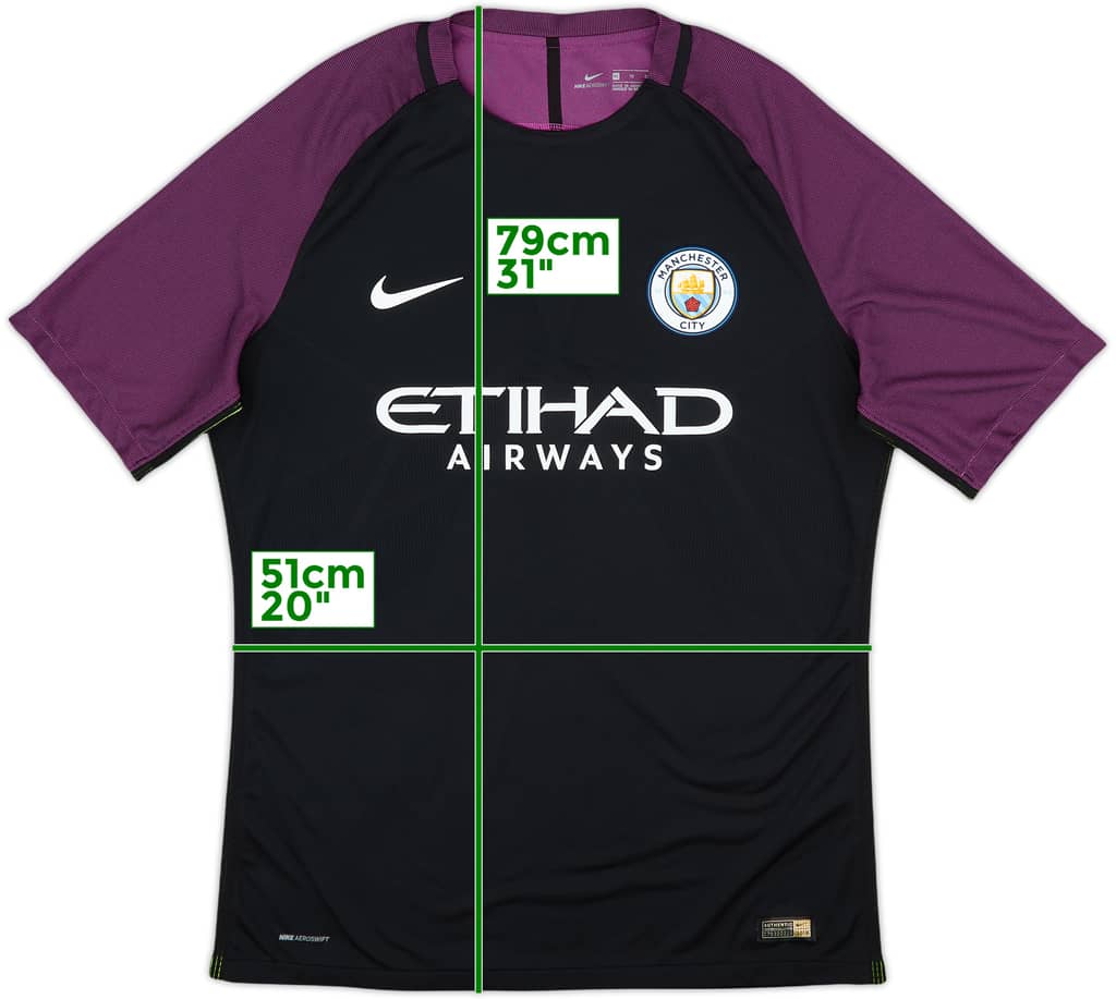 2016-17 Manchester City Player Issue GK Shirt - 5/10 - (XL)