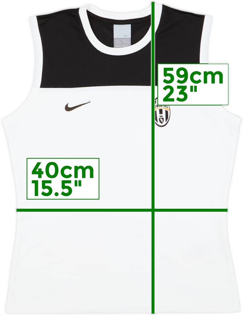 2005-06 Juventus Nike Training Vest - 8/10 - (Women's L)