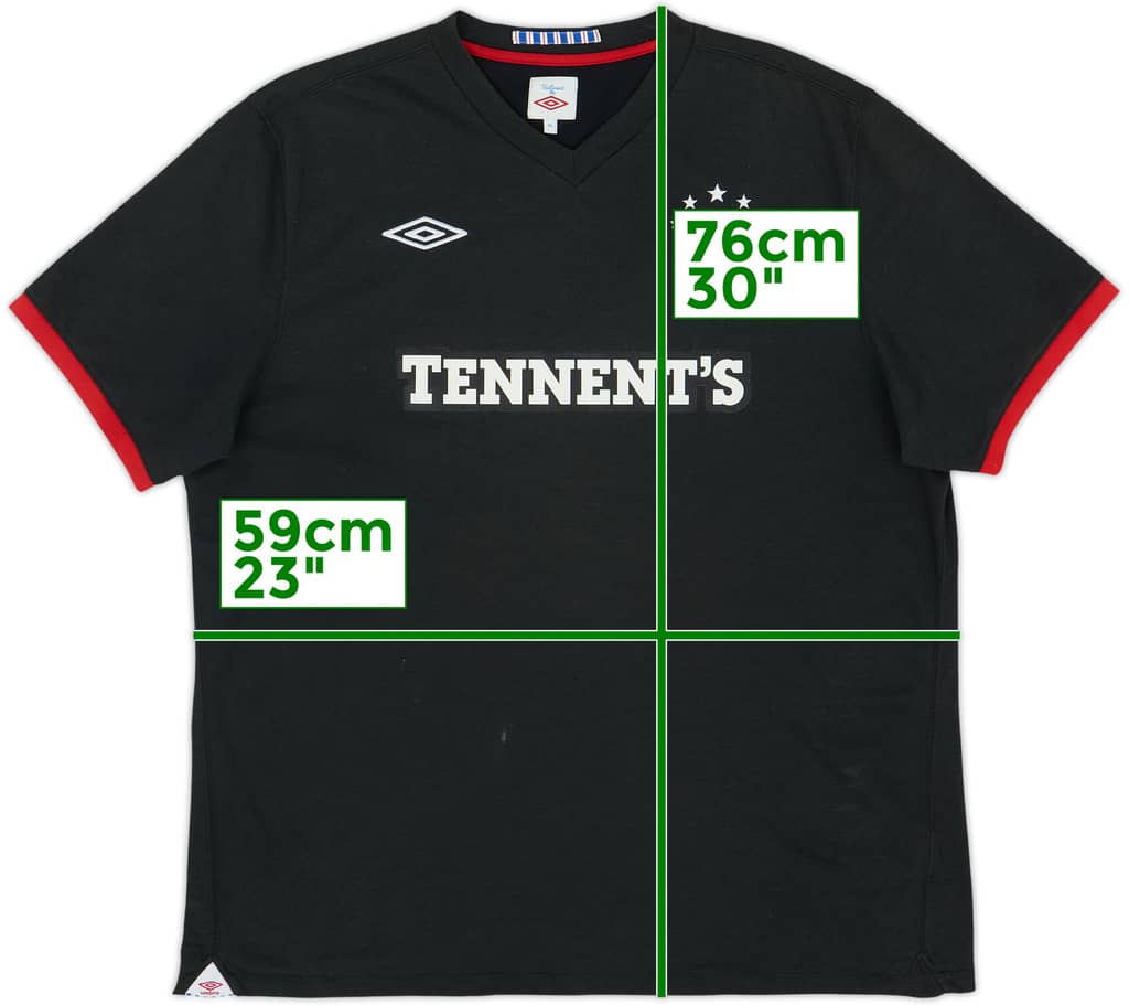 2010-11 Rangers Third Shirt - 6/10 - (XL)