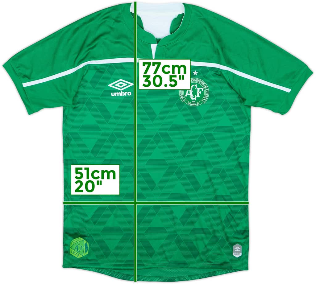 Camiseta de local de Chapecoense 2020 - 10/10 - (M)
