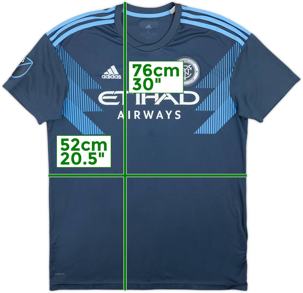2018-20 New York City Away Shirt - 5/10 - (L)
