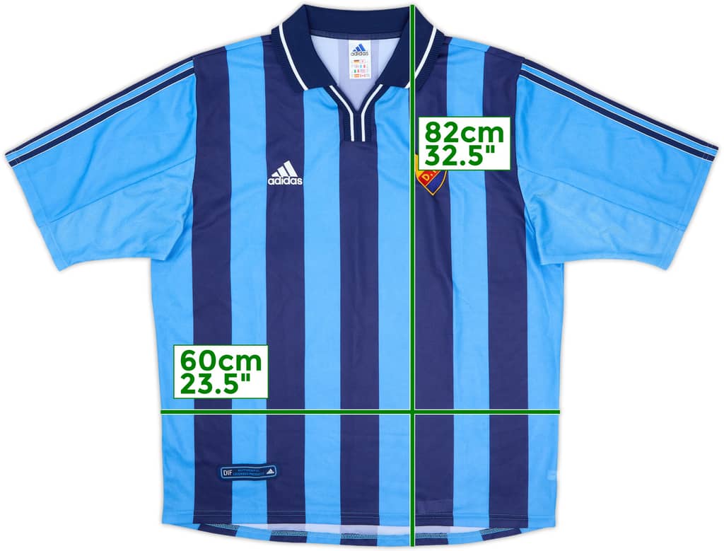 2000-01 Djurgardens Home Shirt - 8/10 - (XL)
