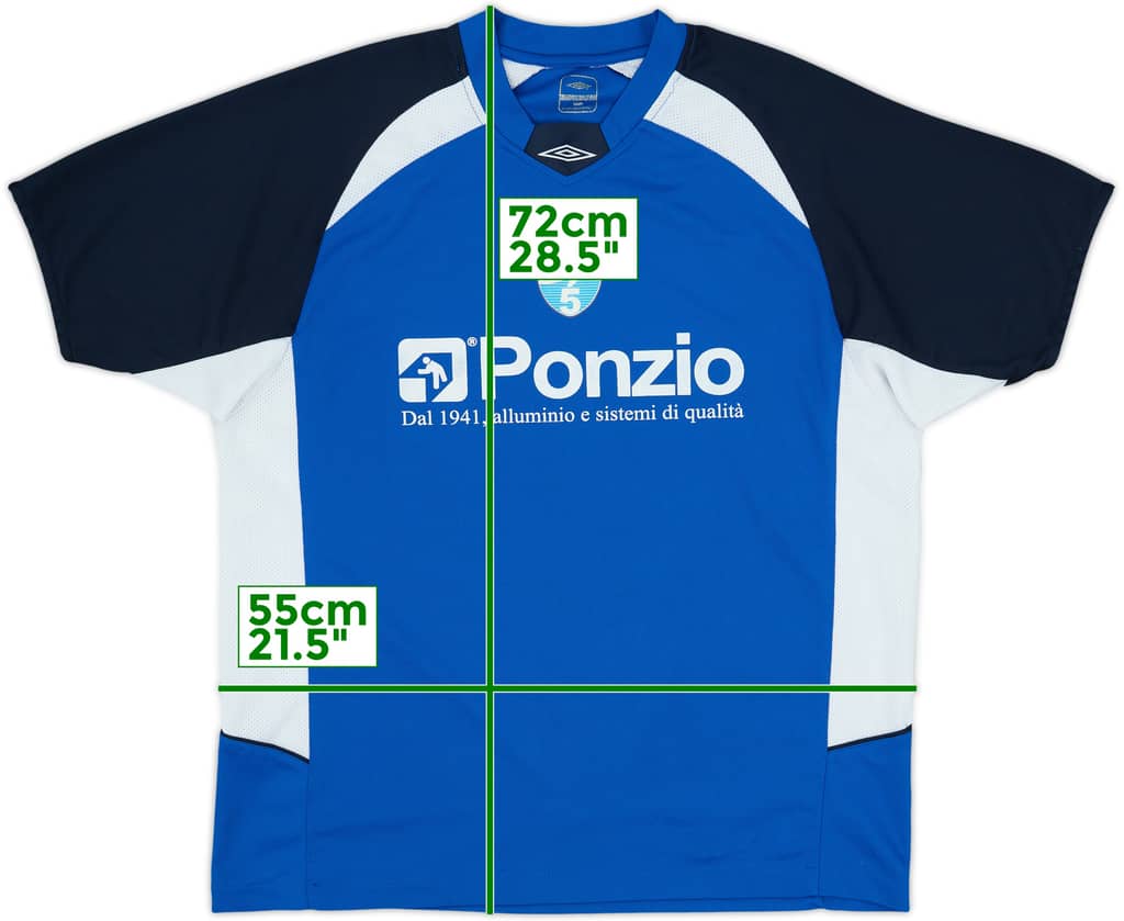 2008-09 Pescara Player Issue Umbro Training Shirt #5 - 7/10 - (L)