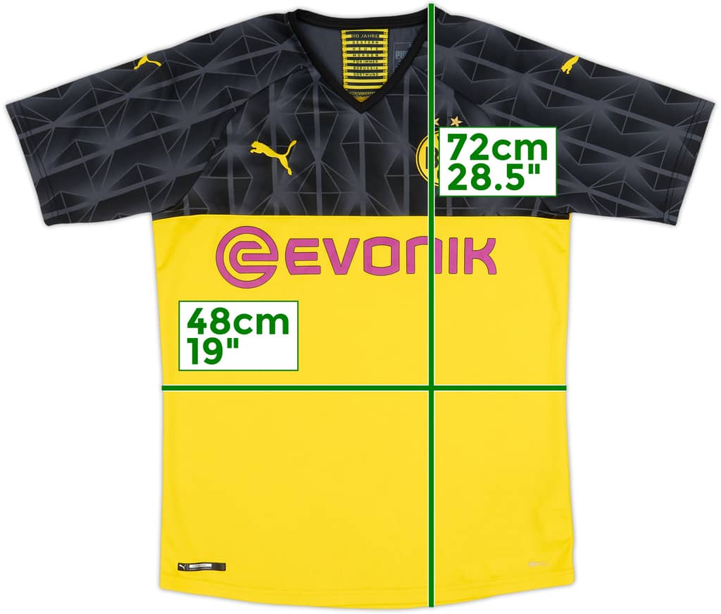 2019-20 Borussia Dortmund CL Shirt - 8/10 - (M)