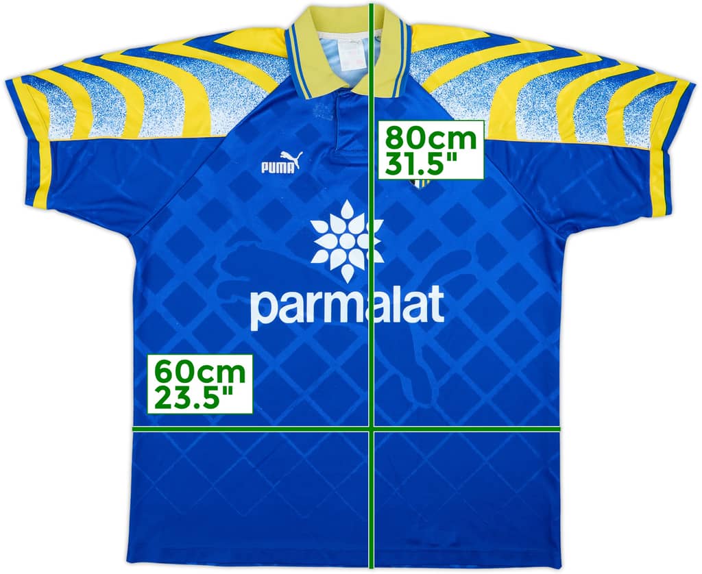 1995-97 Parma Away Shirt - 7/10 - (XL)