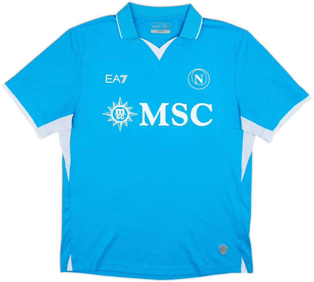 2024-25 Napoli Home Shirt - 4/10 - (L)