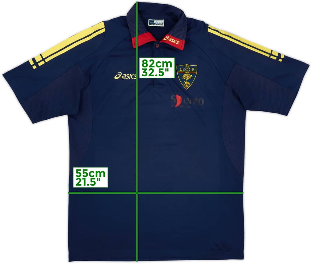 2006-07 Lecce Asics Polo Shirt - 5/10 - (L)