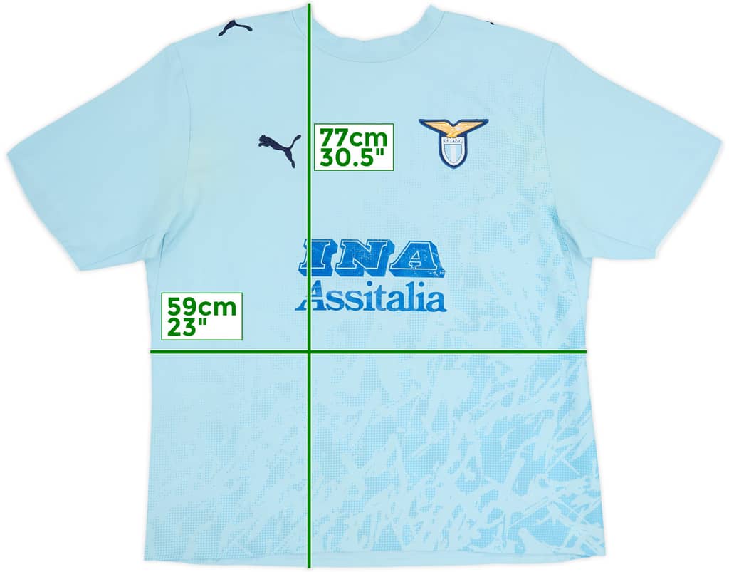 2006-07 Lazio Home Shirt - 6/10 - (XL)