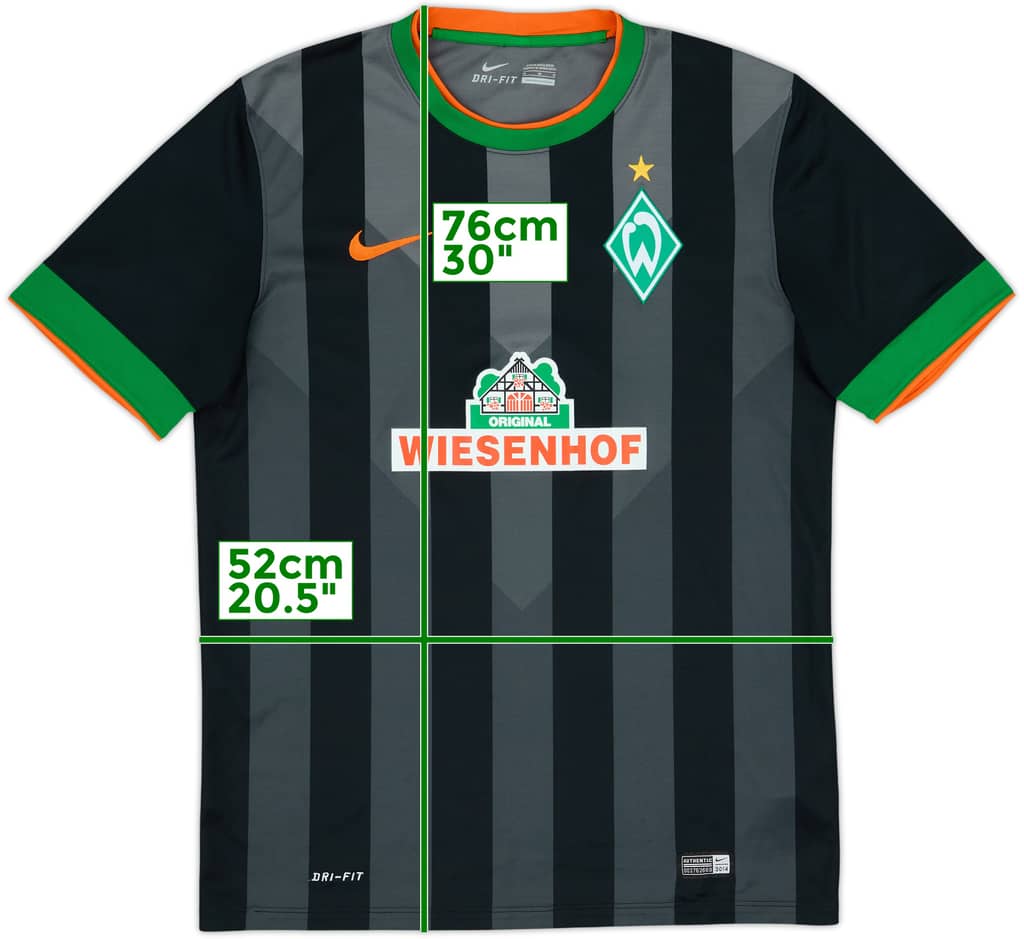 2014-15 Werder Bremen Away Shirt - 10/10 - (M)