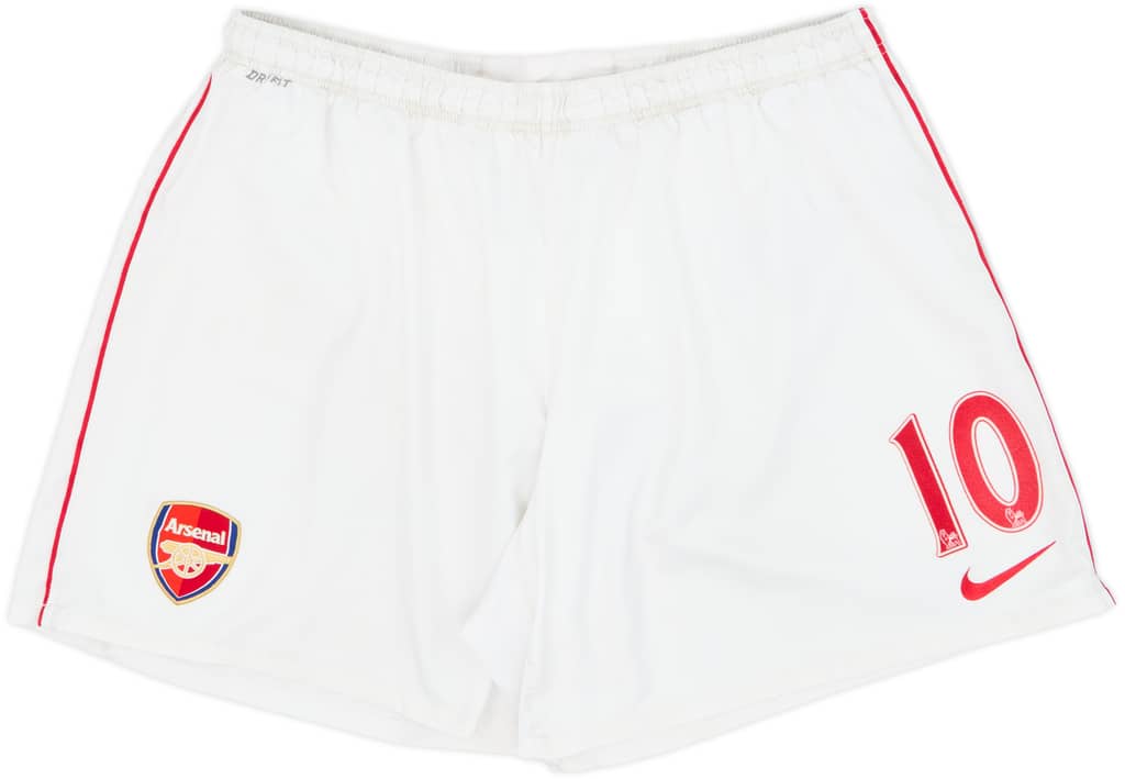 2010-11 Arsenal Home Shorts #10 (v. Persie) - 6/10 - (XXL)