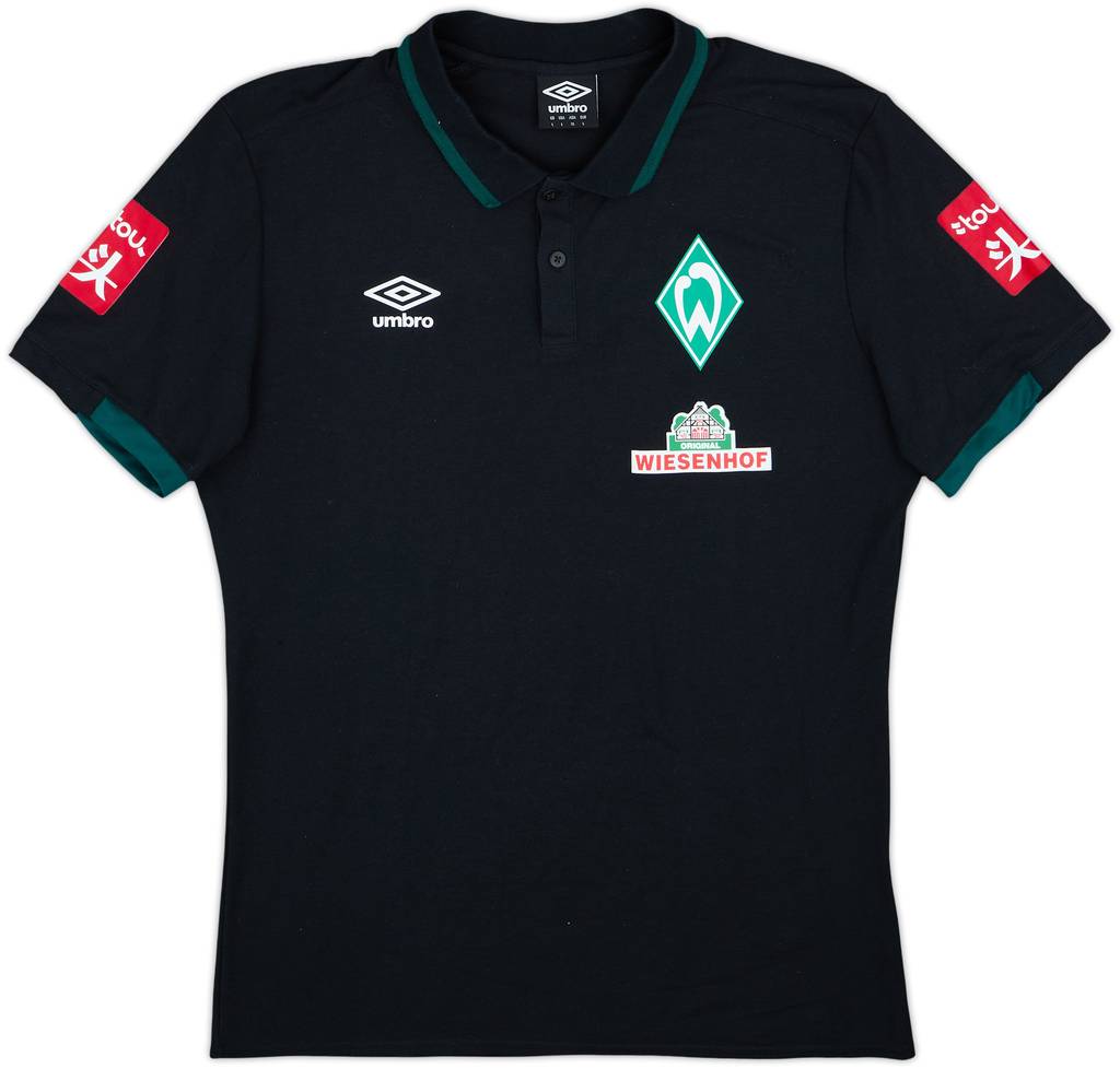 2018-19 Werder Bremen Umbro Polo Shirt - 8/10 - (L)