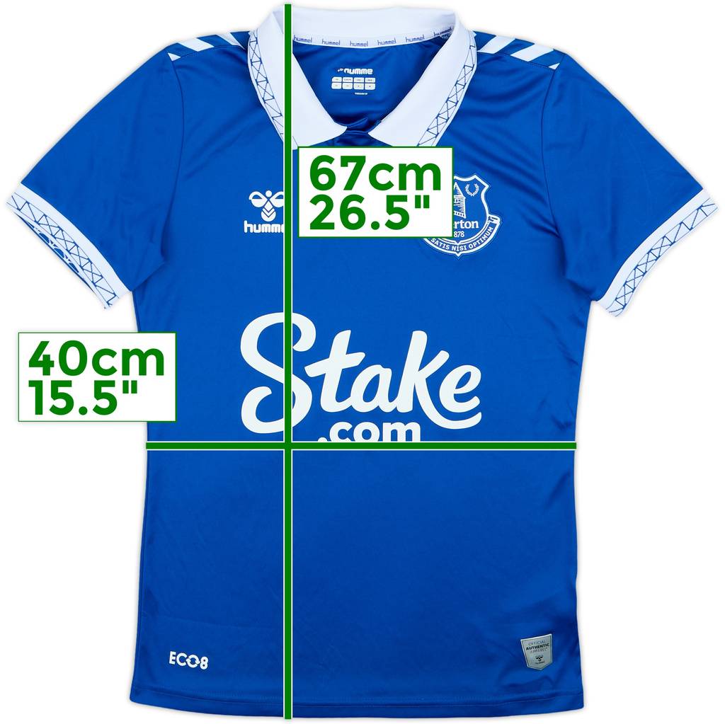 2023-24 Everton Home Shirt - 8/10 - (Women's S)