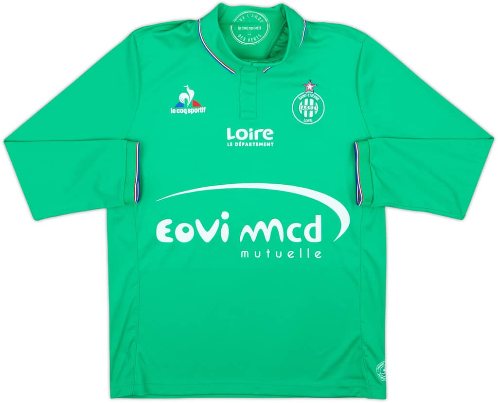 2016-17 Saint Etienne Home L/S Shirt - 6/10 - (L.Boys)