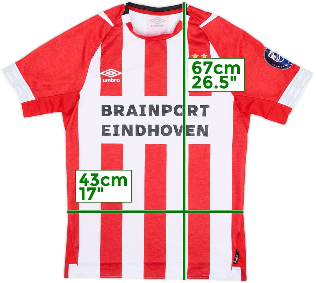 2018-19 PSV Home Shirt - 6/10 - (S)