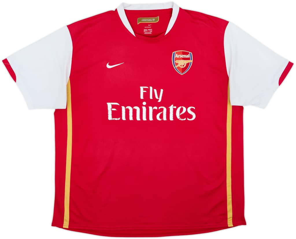 2006-08 Arsenal Home Shirt - 5/10 - (XXL)