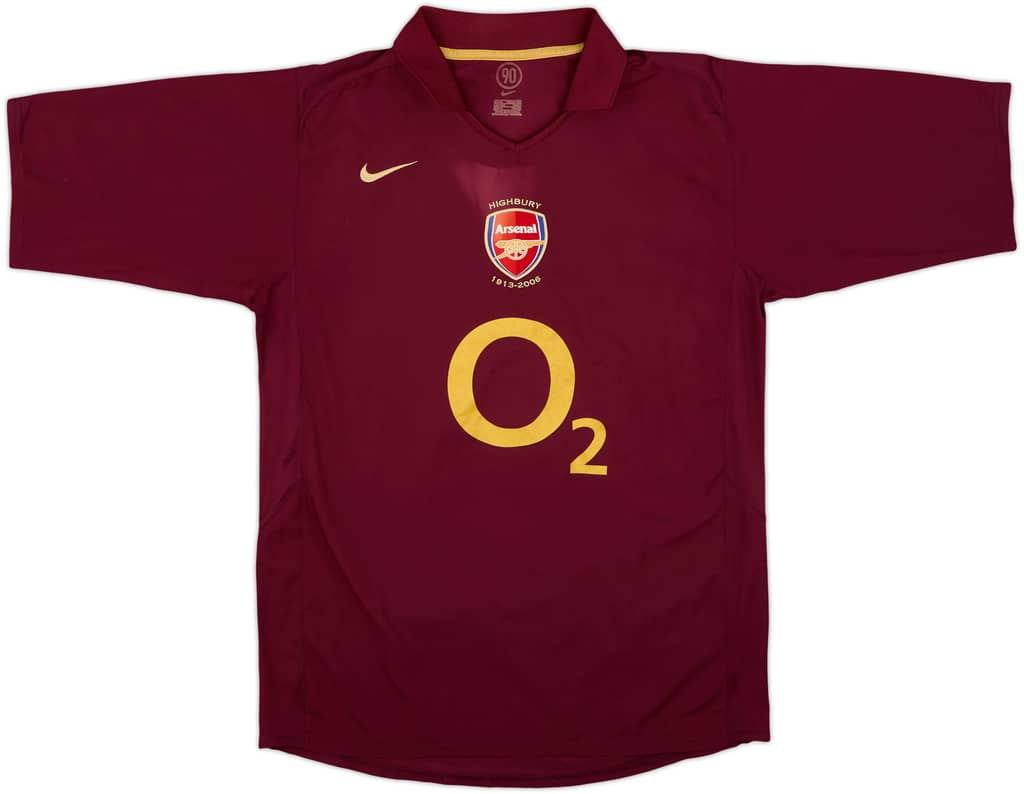 2005-06 Arsenal Home Shirt - 5/10 - (L)