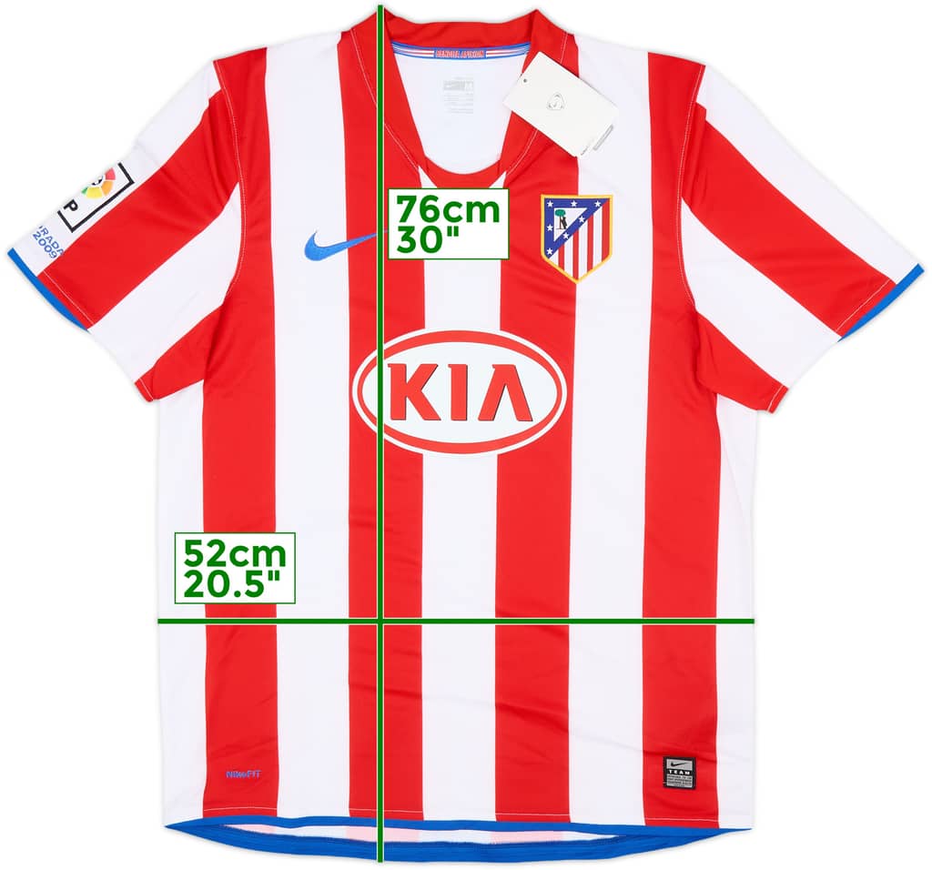 2008-09 Atletico Madrid Home Shirt (M)