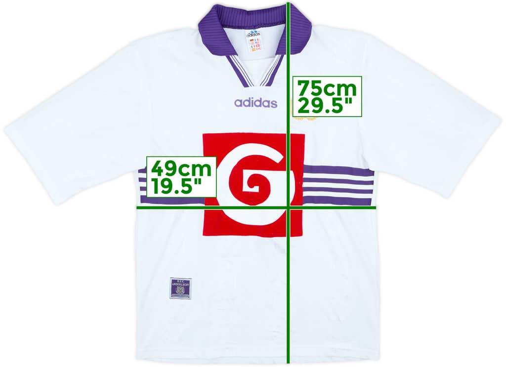 1997-98 Anderlecht Away Shirt - 7/10 - (M)
