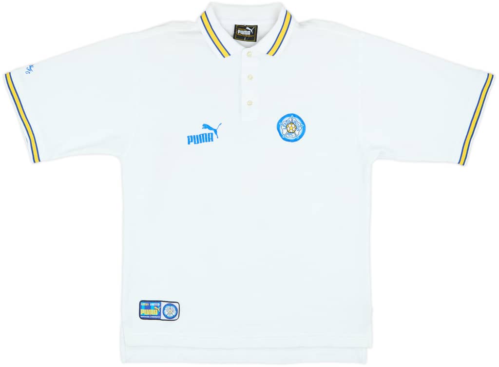 1998-99 Leeds Puma Polo Shirt - 8/10 - (L)
