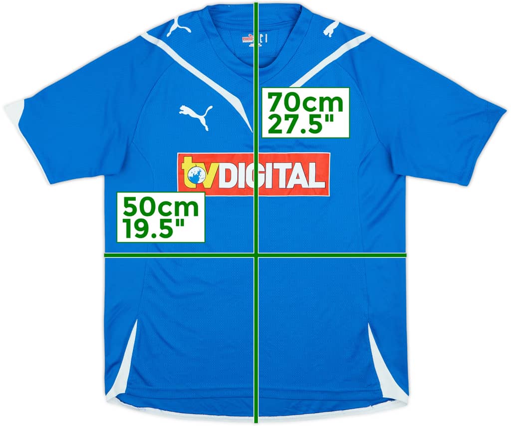 2009-11 TSG Hoffenheim Camiseta Local - 8/10 - (M)