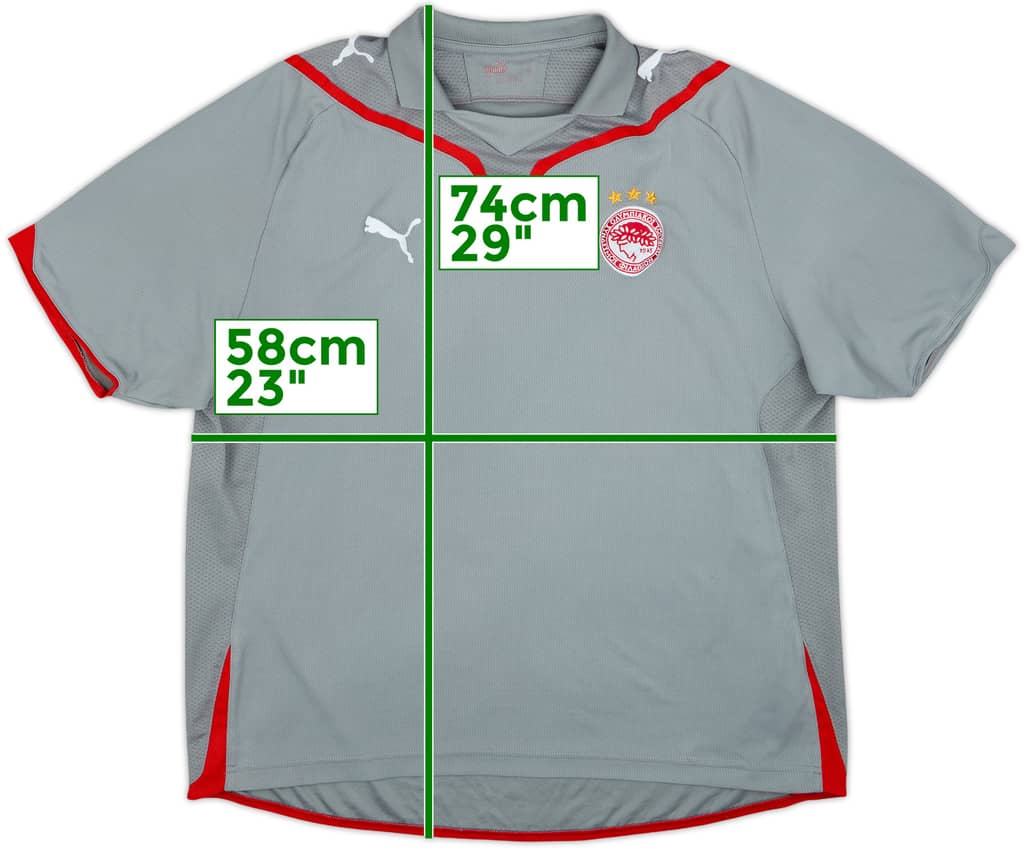 2009-10 Olympiakos Third Shirt - 8/10 - (XL)