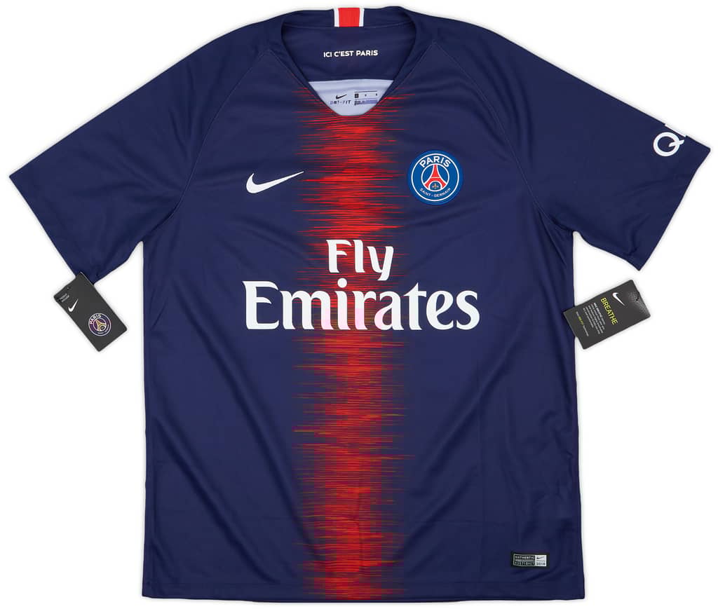 2018-19 Paris Saint-Germain Home Shirt Mbappe #7 (L)