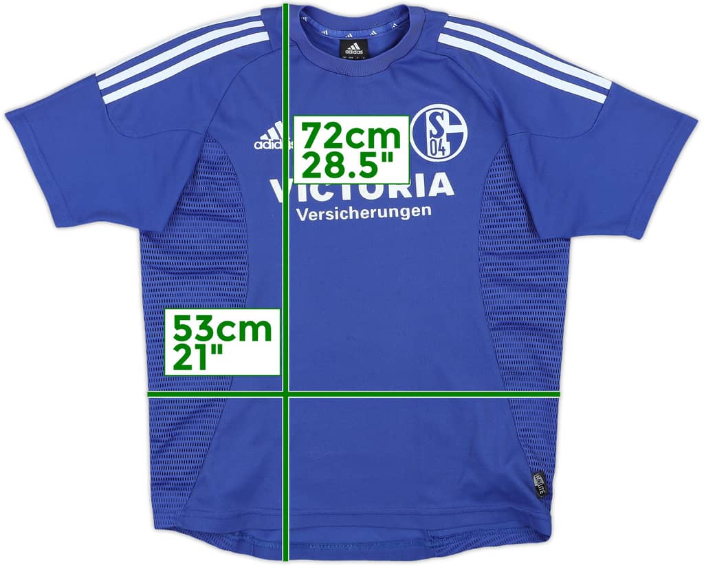 2002-04 Schalke Home Shirt - 8/10 - (XL.Boys)