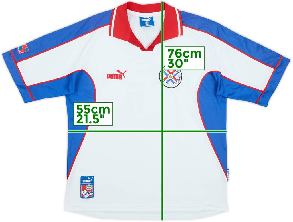 1999-00 Paraguay Away Shirt - 7/10 - (L)