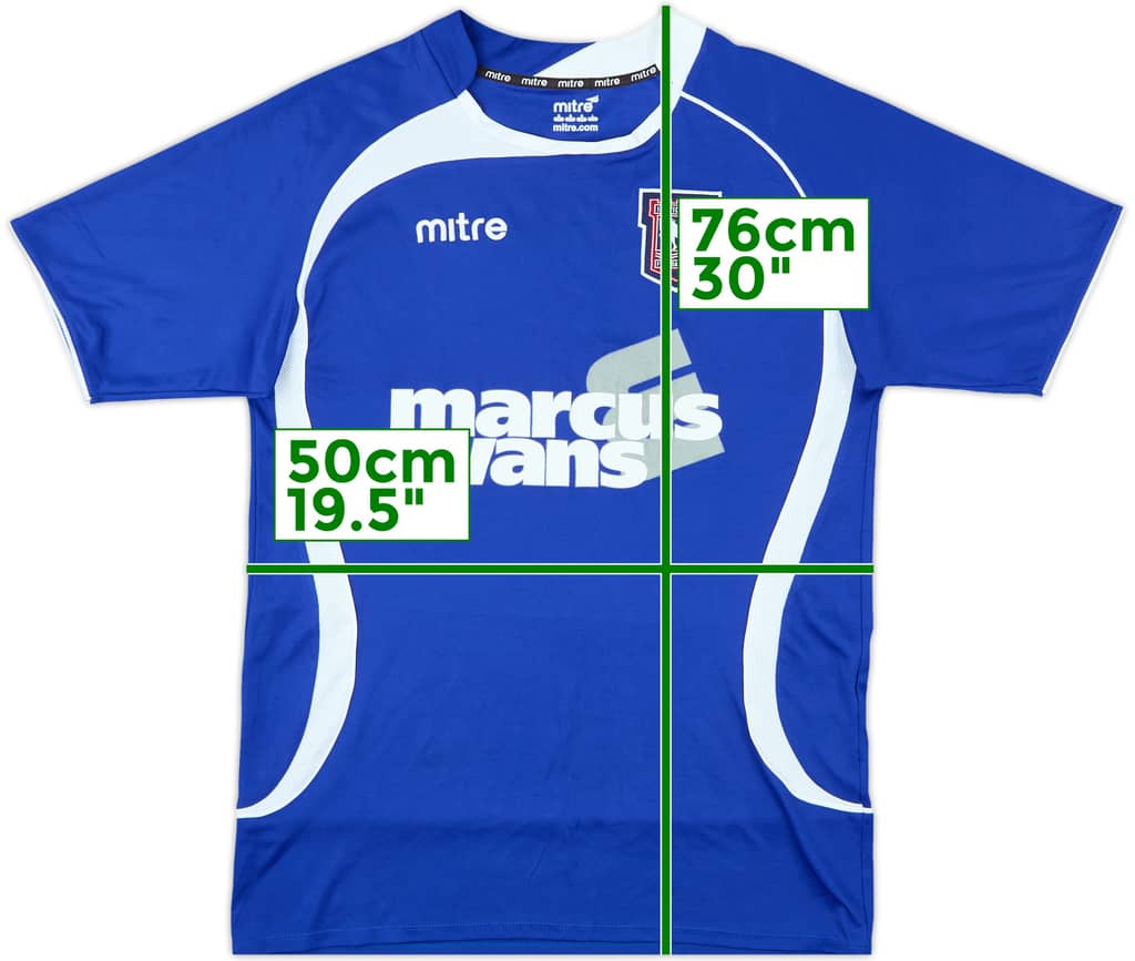 2010-11 Ipswich Home Shirt - 7/10 - (M)