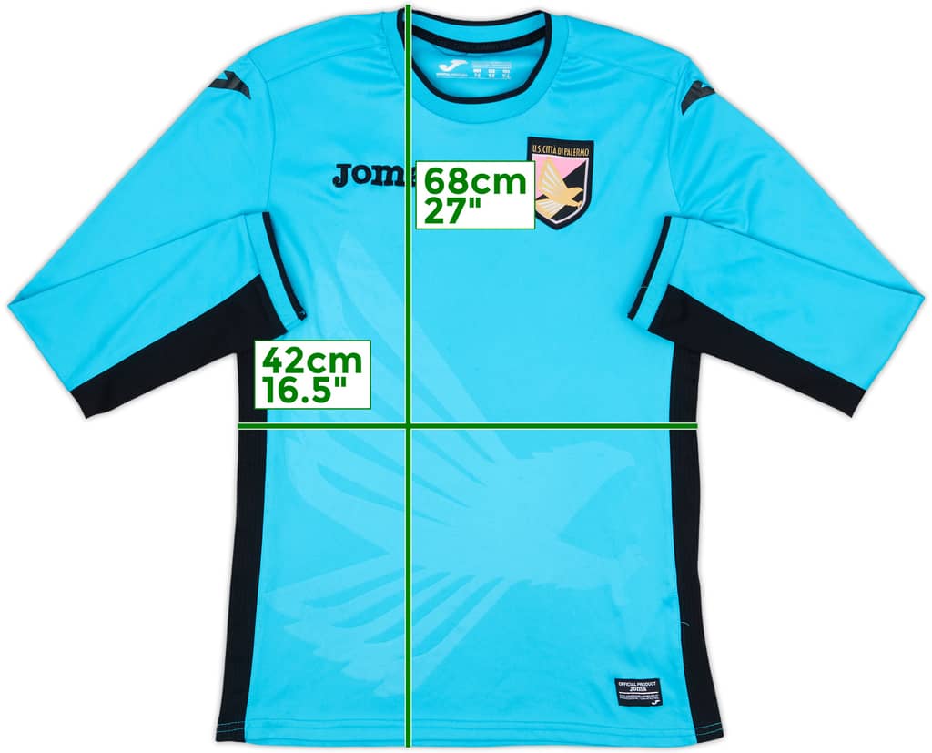 2016-17 Palermo Joma Training L/S Shirt - 8/10 - (L.Boys)