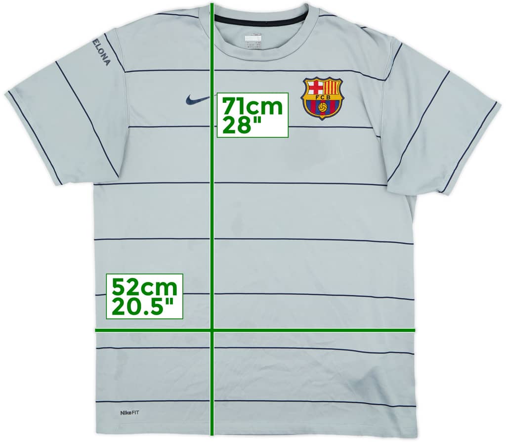2008-09 Barcelona Nike Training Shirt - 5/10 - (L)