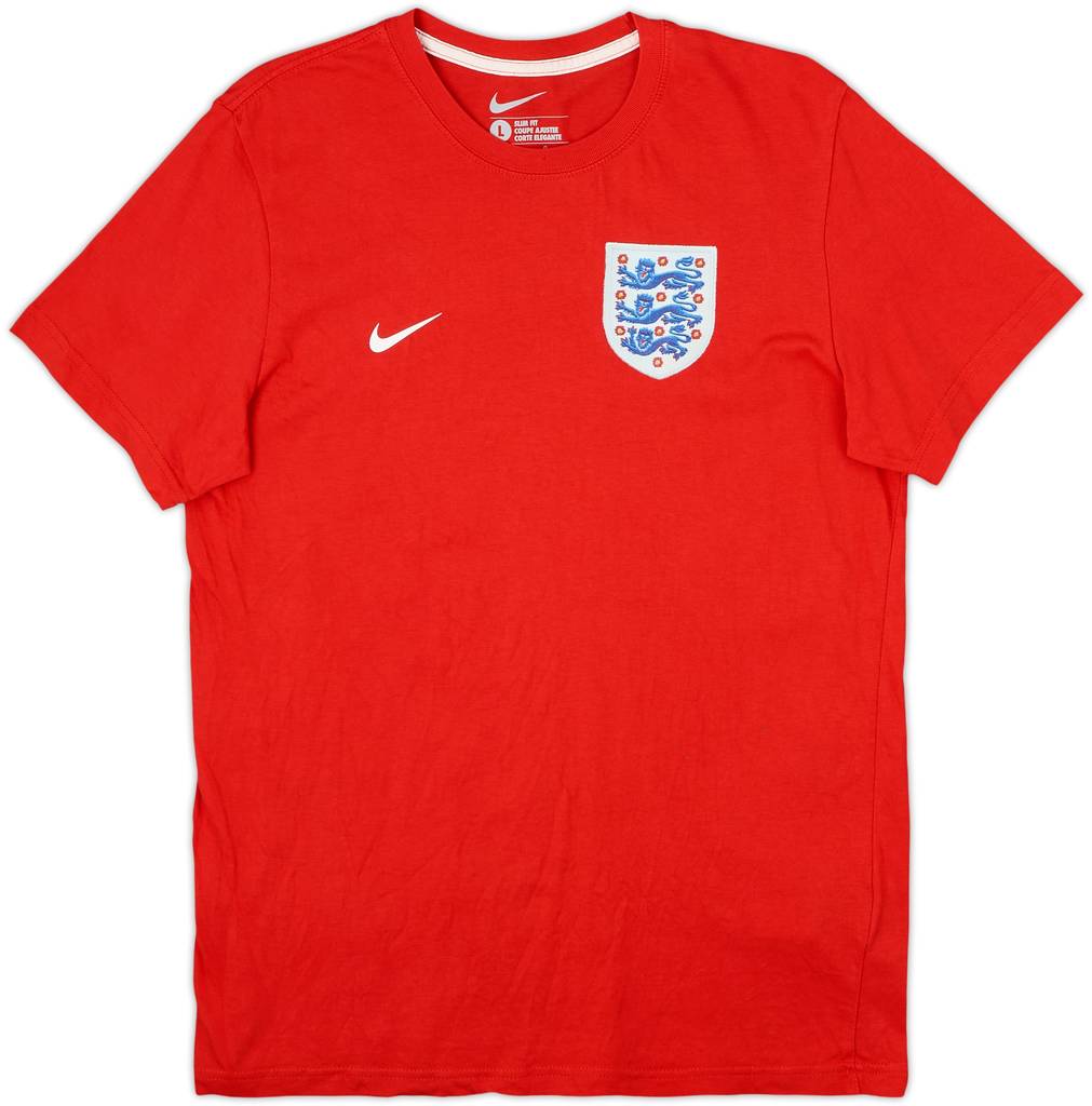 2014-15 England Nike Playera de Algodón - 9/10 - (L)