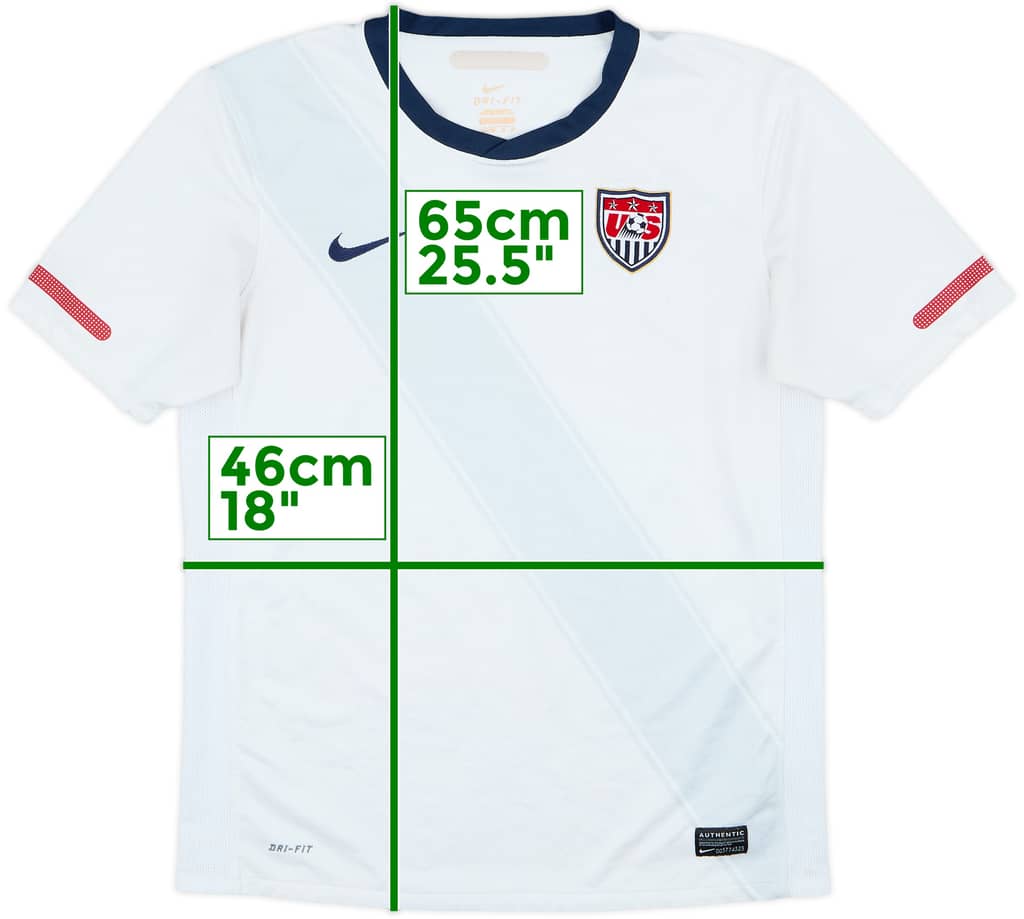 2010-11 USA Home Shirt - 6/10 - (XL.Boys)