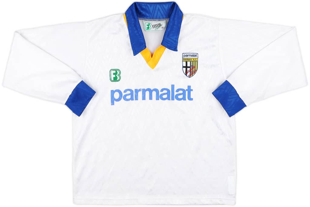 1990-92 Parma Scuola Calcio Home - 8/10 - (M)