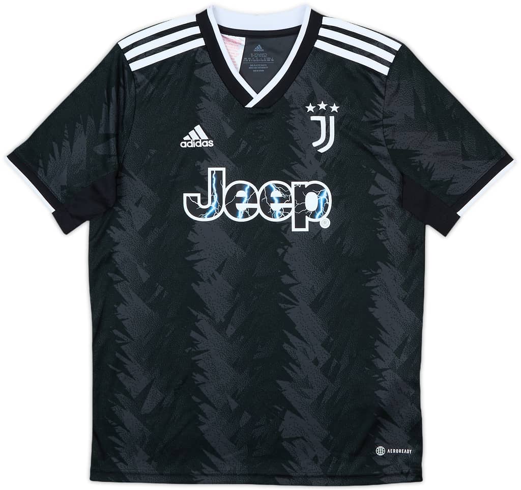 2022-23 Juventus Away Shirt - 8/10 - (M.Boys)