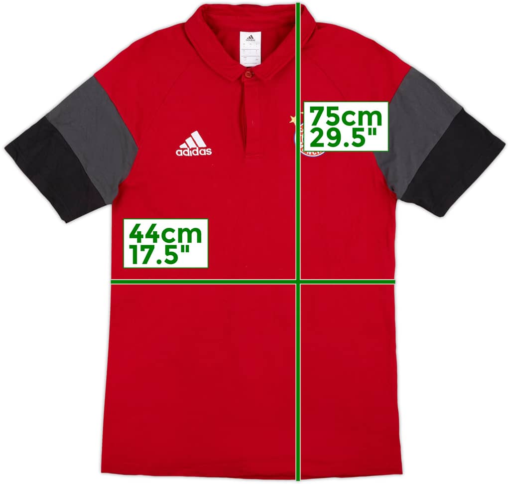 2016-17 Bayern Munich adidas Polo Shirt - 10/10 - (L)