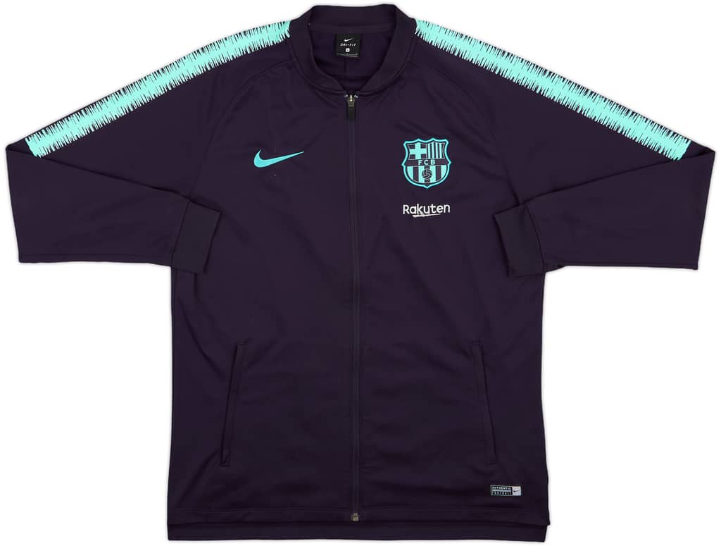 2018-19 Barcelona Nike Training Track Jacket - 8/10 - (L)
