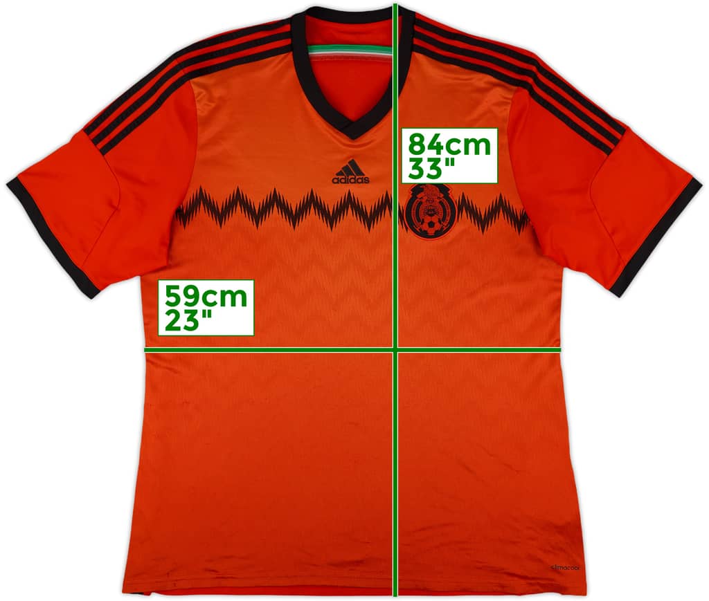 2014-15 Mexico Away Shirt - 5/10 - (XL)