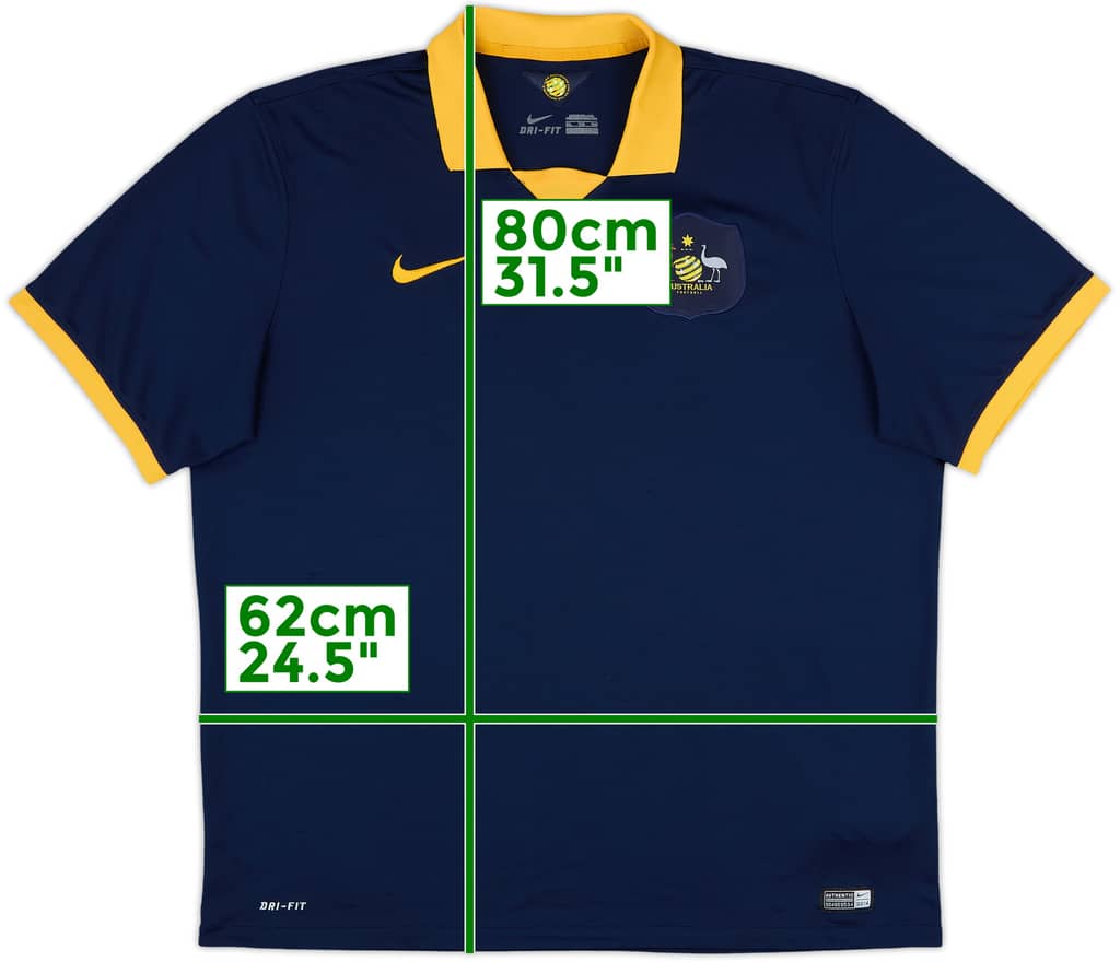2014-16 Australia Away Shirt - 7/10 - (XXL)