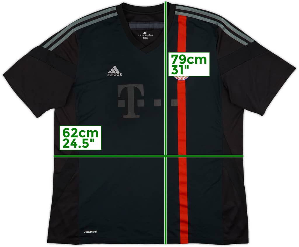 2014-15 Bayern Munich Third Shirt - 4/10 - (XXL)