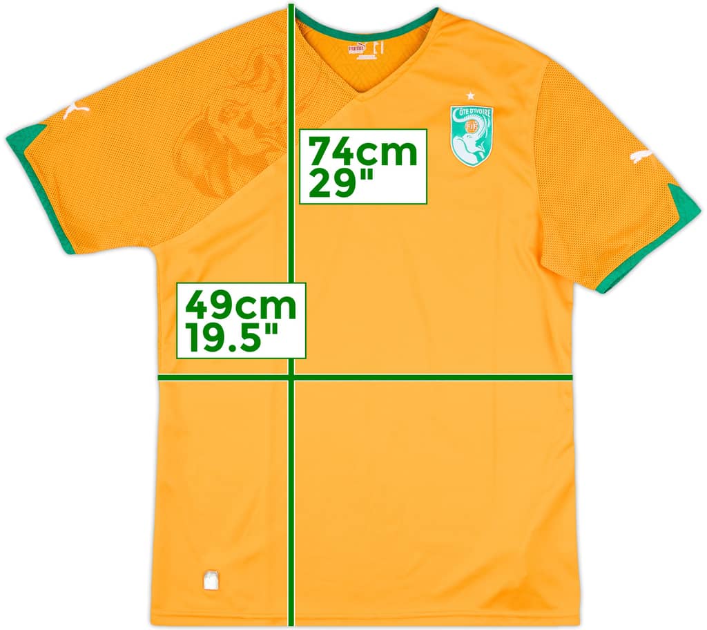 2010-11 Ivory Coast Home Shirt - 10/10 - (M)