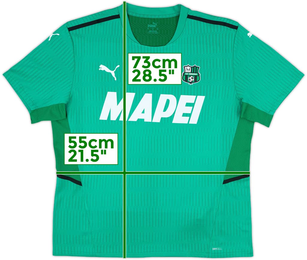 2020-21 Sassuolo Puma Training Shirt - 9/10 - (XL)