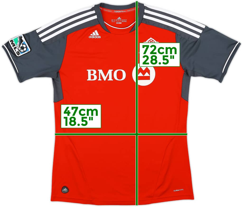 2012 Toronto FC Home Shirt - 9/10 - (XL.Boys)