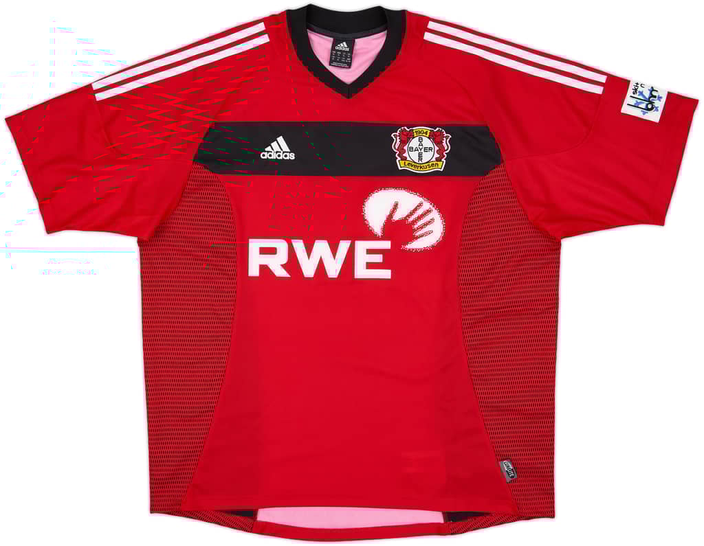 2002-04 Bayer Leverkusen Home Shirt - 9/10 - (XL)