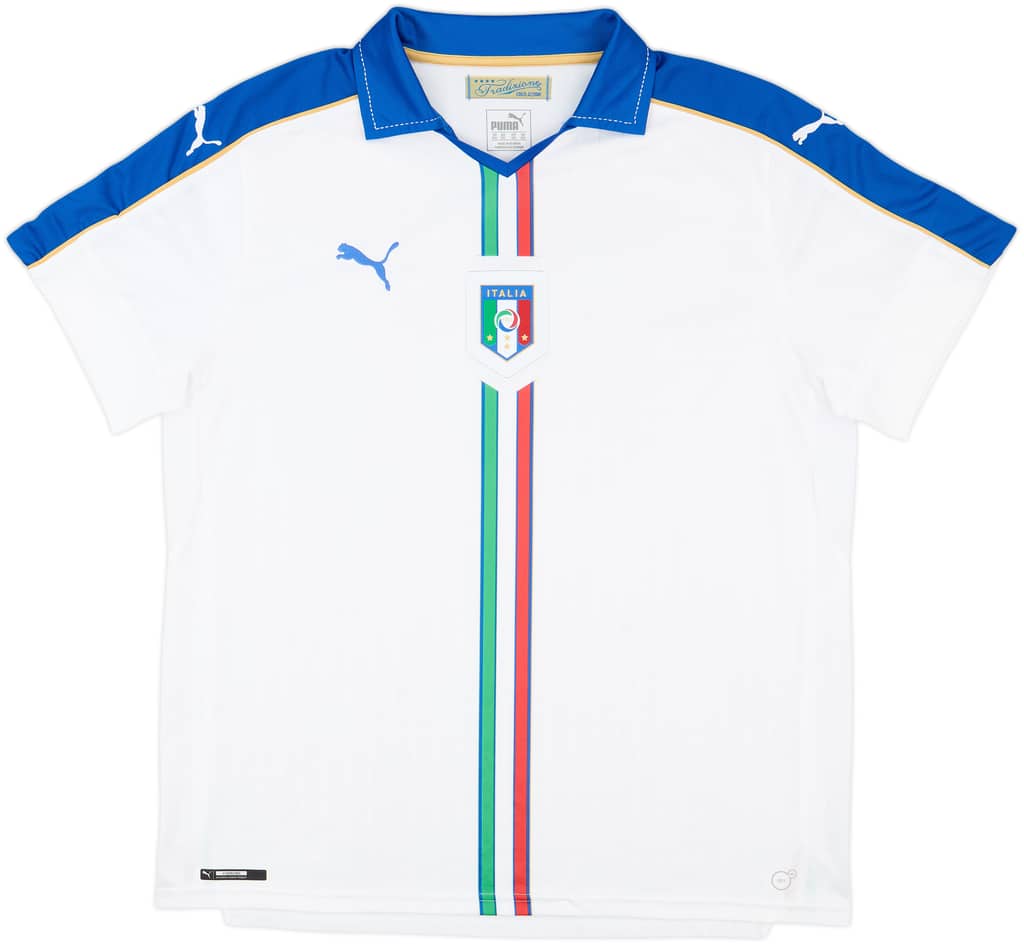 2016-17 Italy Away Shirt - 9/10 - (XXL)